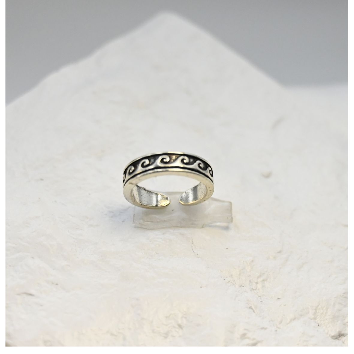 Steel Beach Adjustable Toe Rings