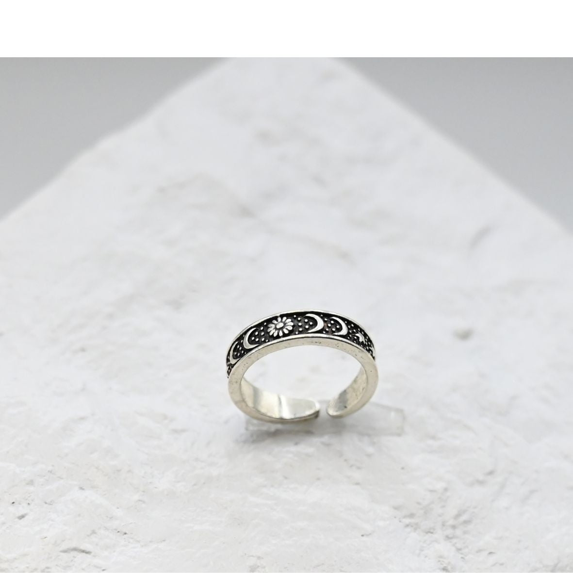Steel Beach Adjustable Toe Rings