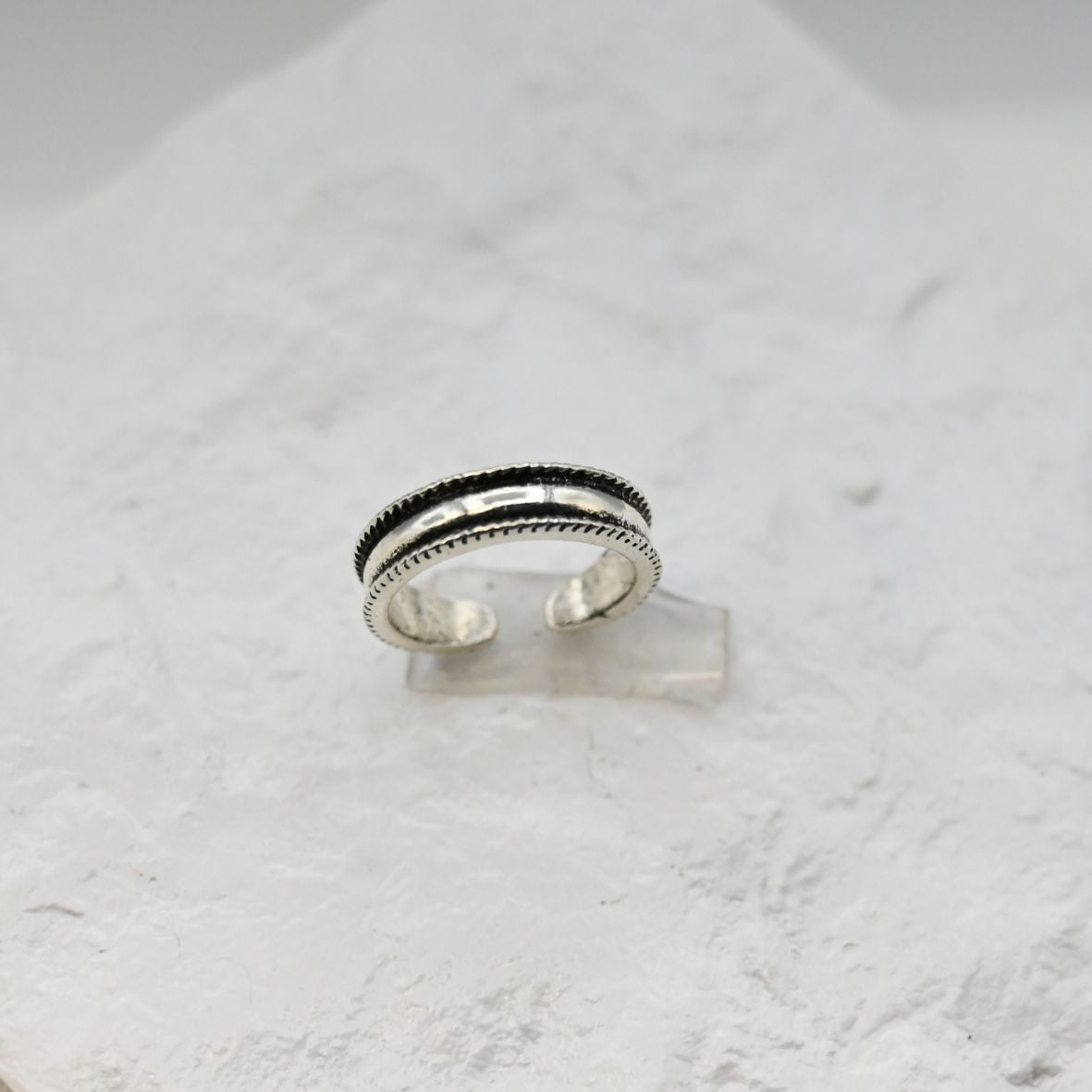 Steel Beach Adjustable Toe Rings