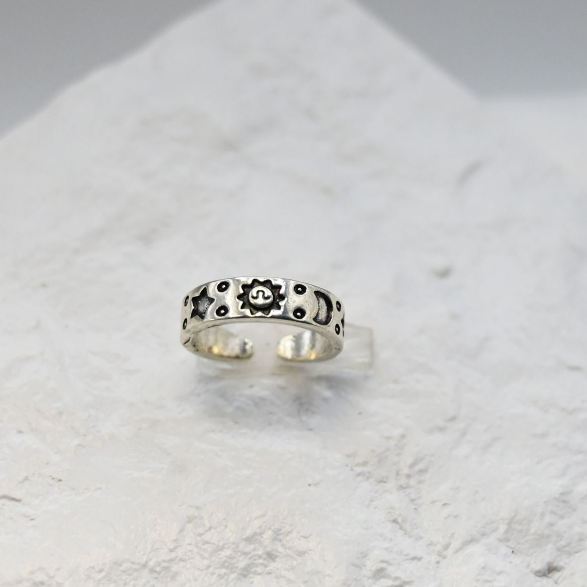 Steel Beach Adjustable Toe Rings