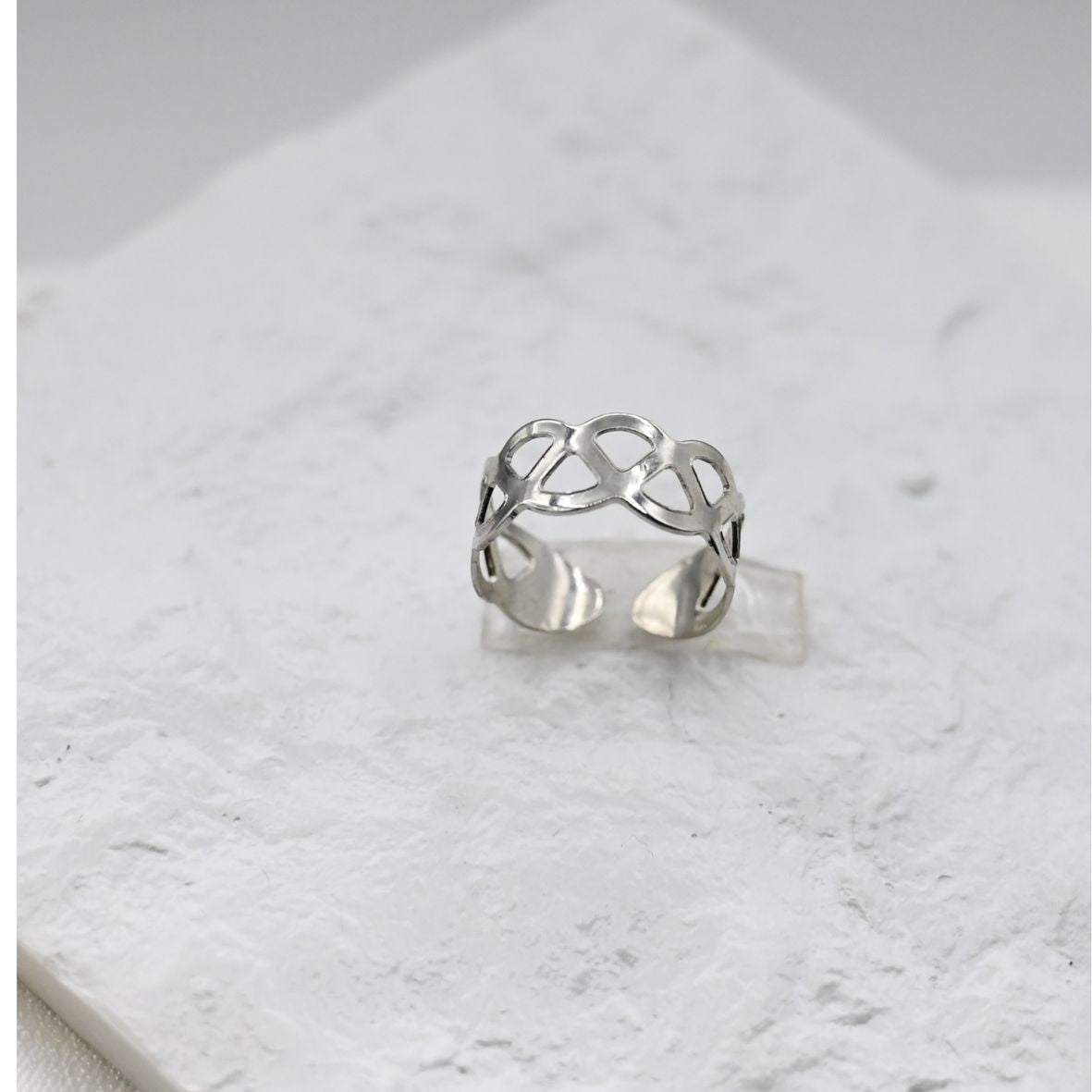 Steel Beach Adjustable Toe Rings