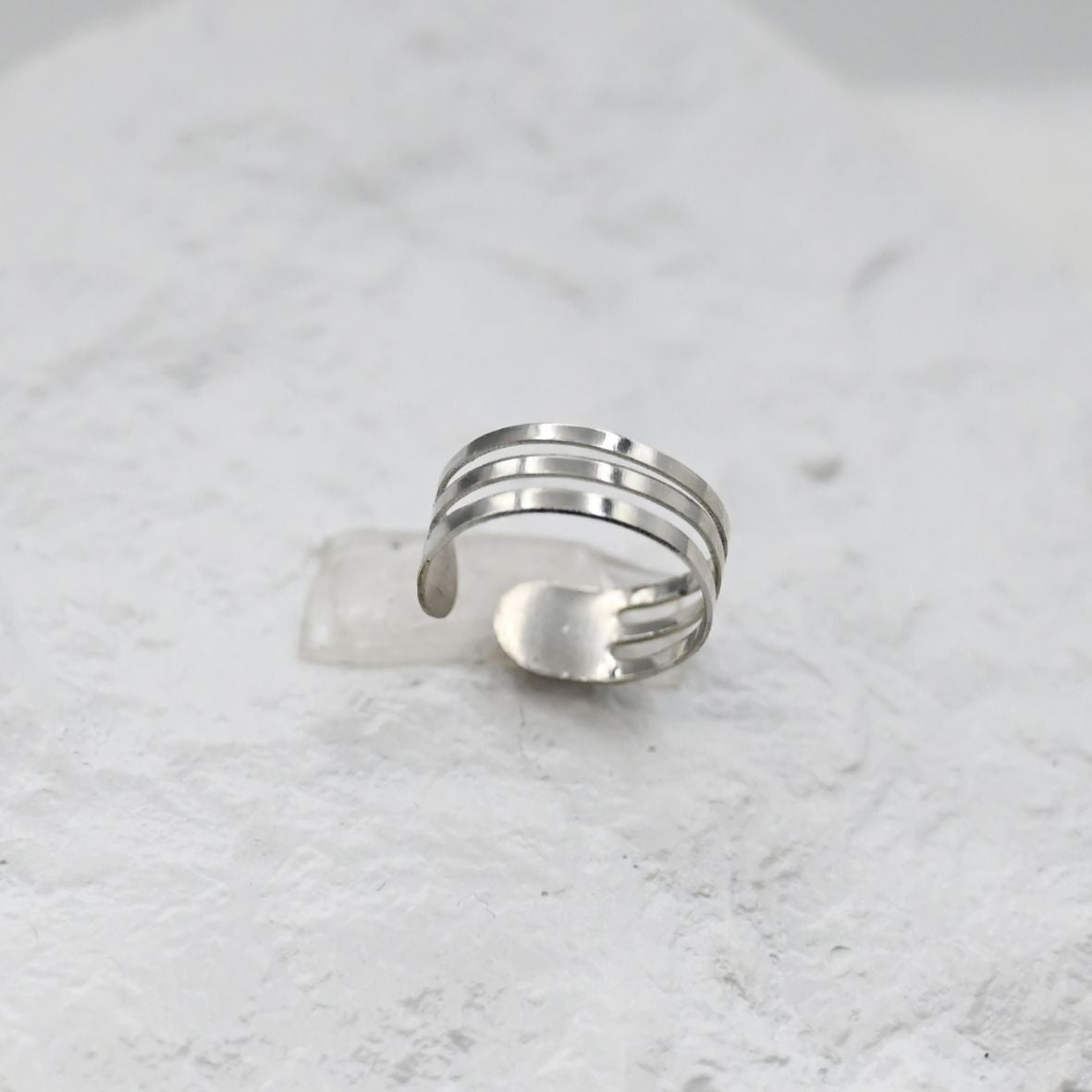Steel Beach Adjustable Toe Rings