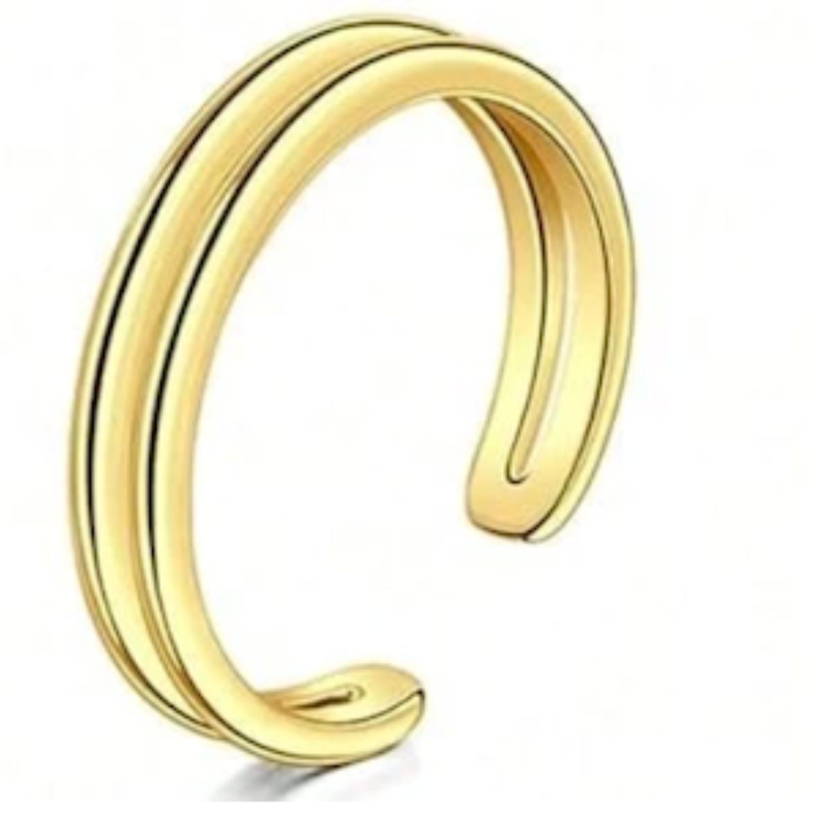 Stainless Steel Open Toe Rings