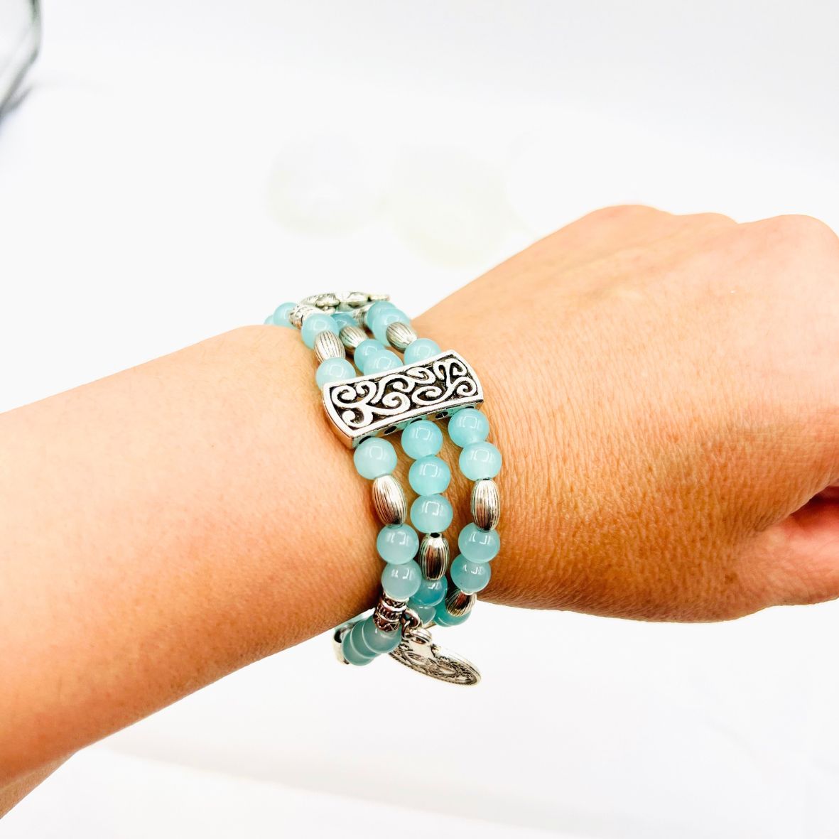 Lucky Charms Stretch Beaded Bracelet