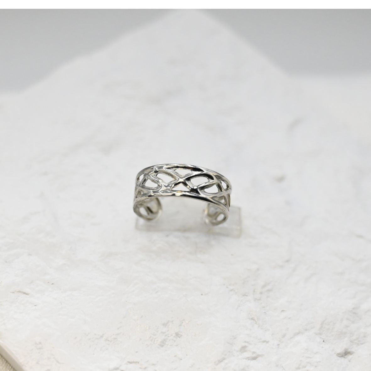Steel Beach Adjustable Toe Rings
