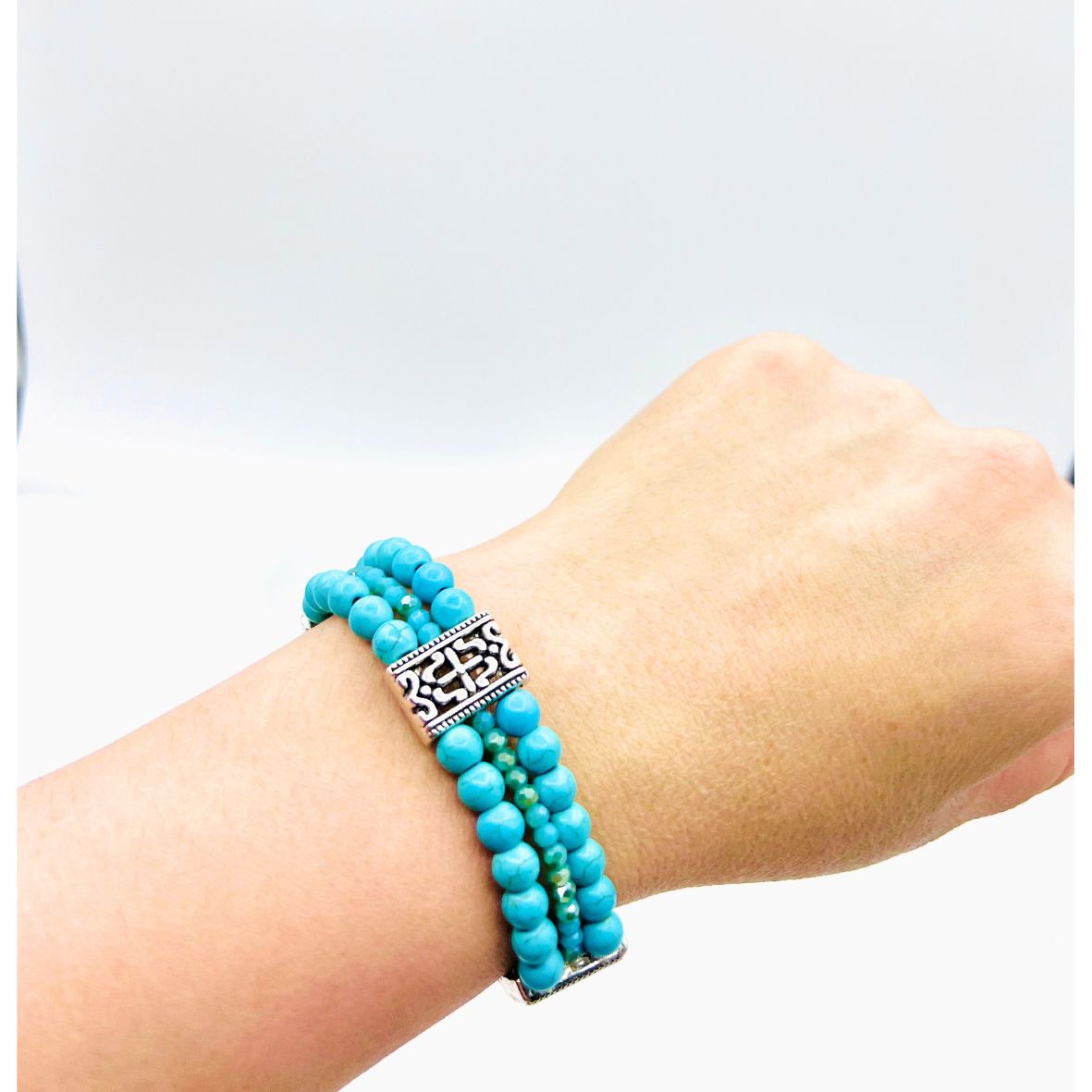 Amalia Stretch Beaded Bracelet