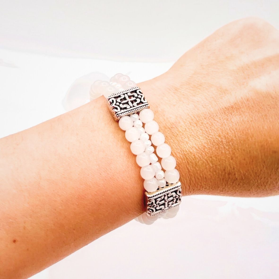 Amalia Stretch Beaded Bracelet