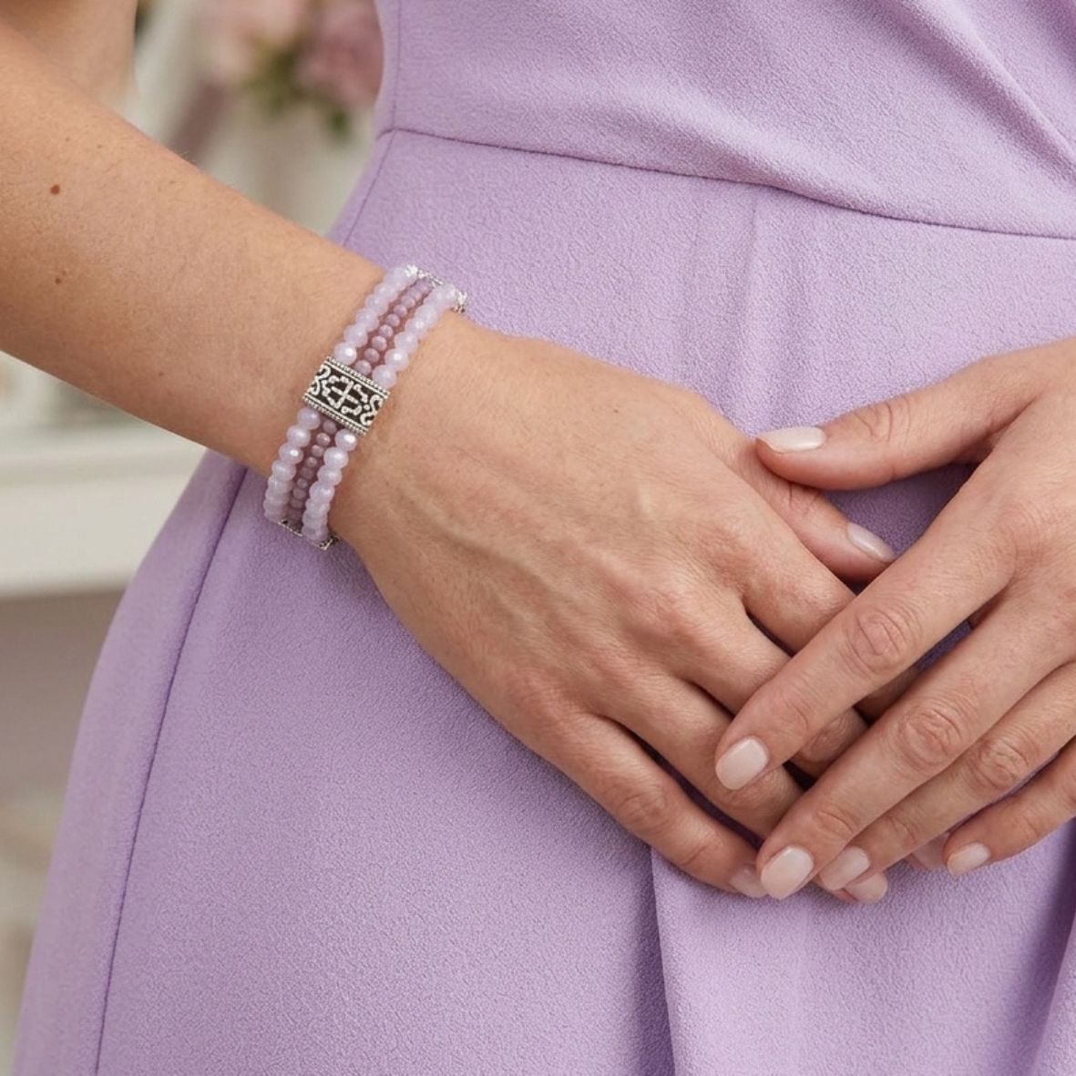 Amalia Stretch Beaded Bracelet