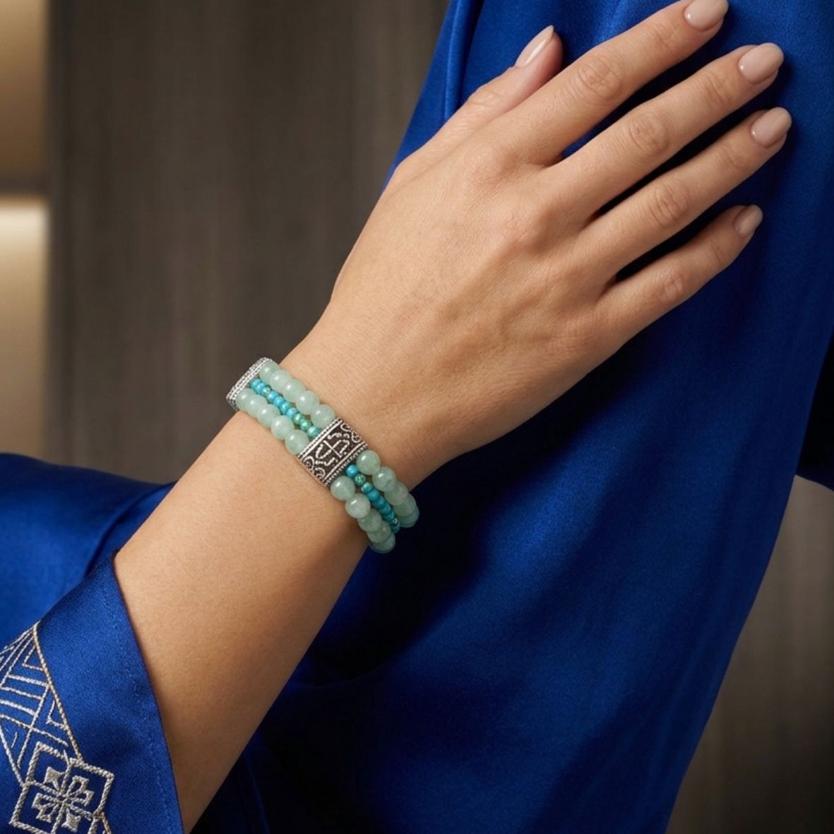 Amalia Stretch Beaded Bracelet