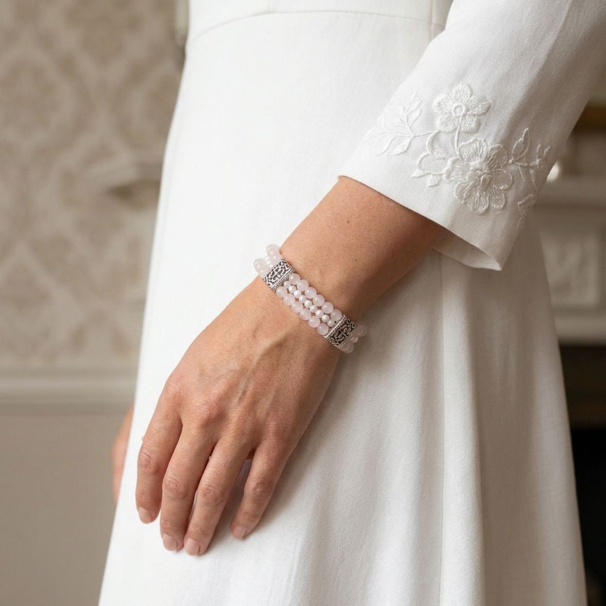 Amalia Stretch Beaded Bracelet