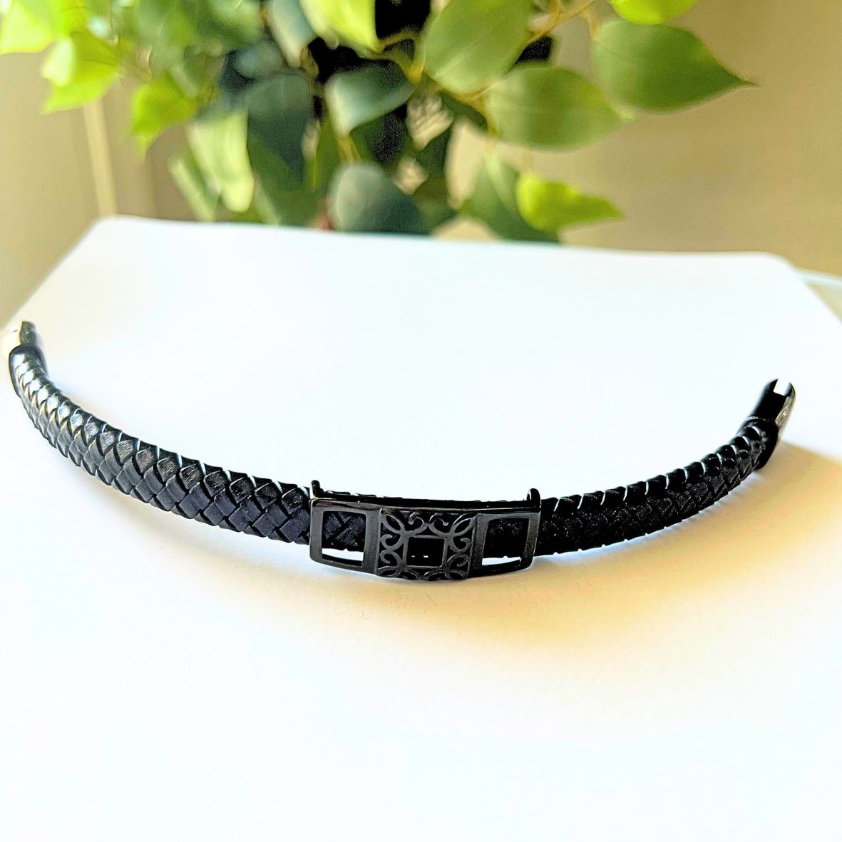 Wristband Cuff Leather Bracelet