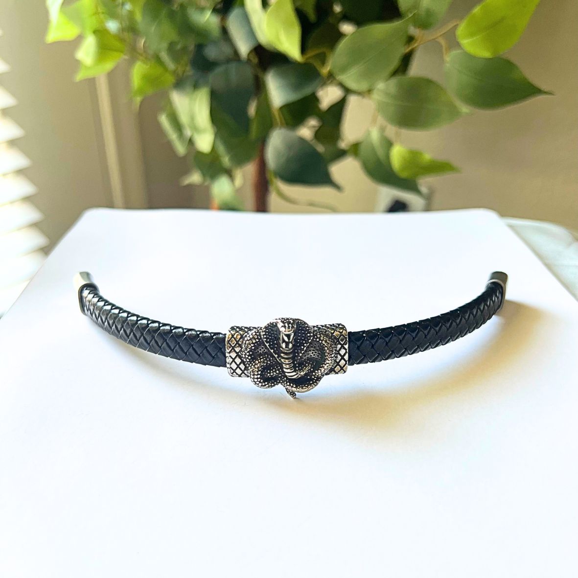 Wristband Cuff Leather Bracelet