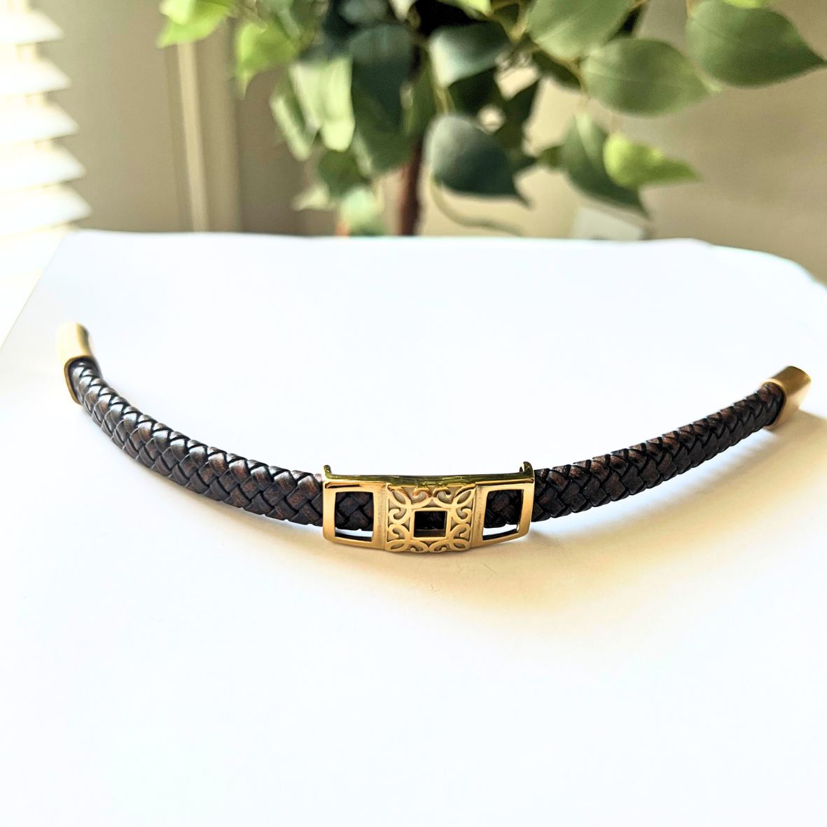 Wristband Cuff Leather Bracelet