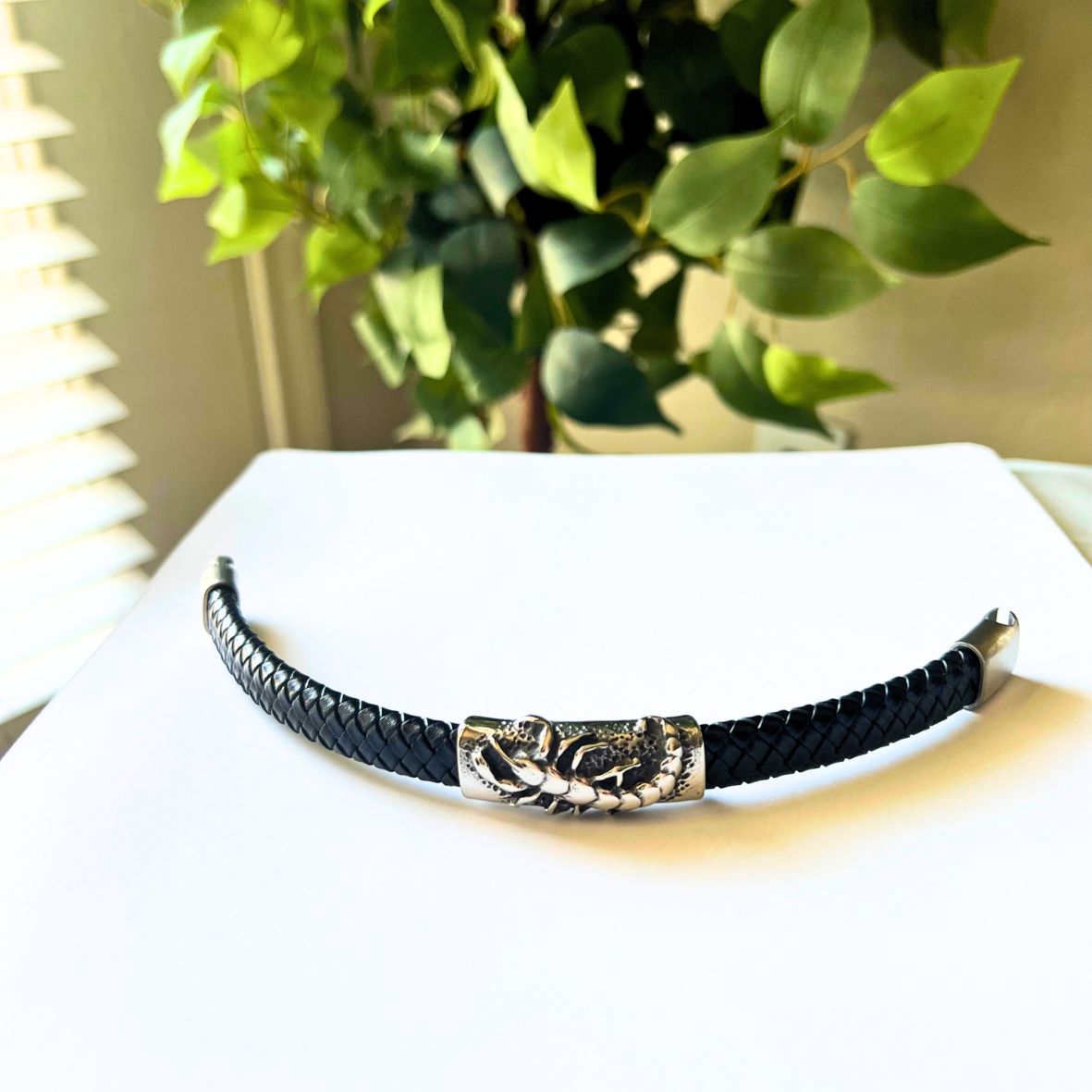 Wristband Cuff Leather Bracelet