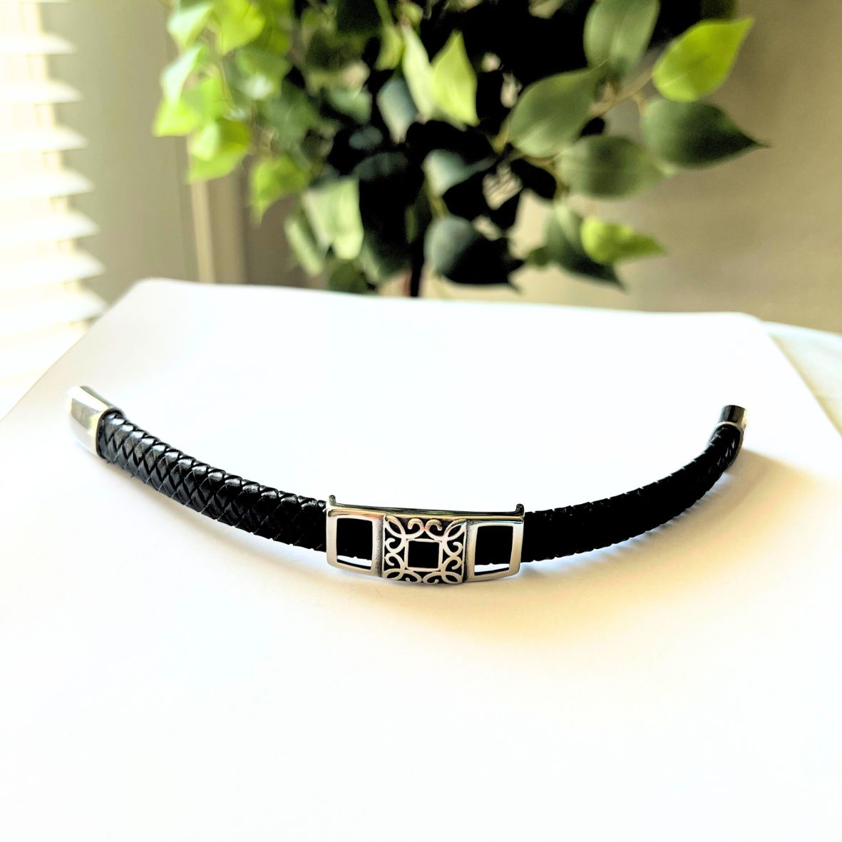 Wristband Cuff Leather Bracelet