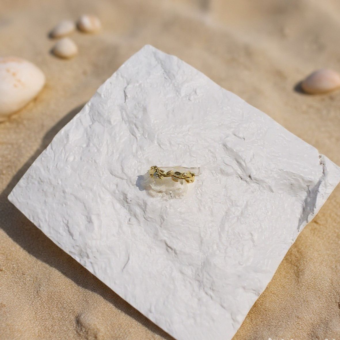 Gold Beach Adjustable Toe Rings
