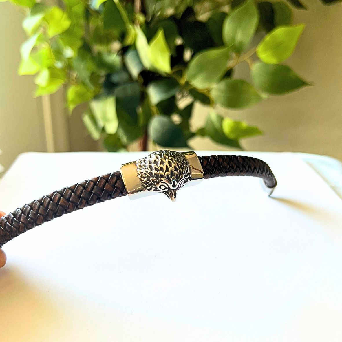 Wristband Cuff Leather Bracelet