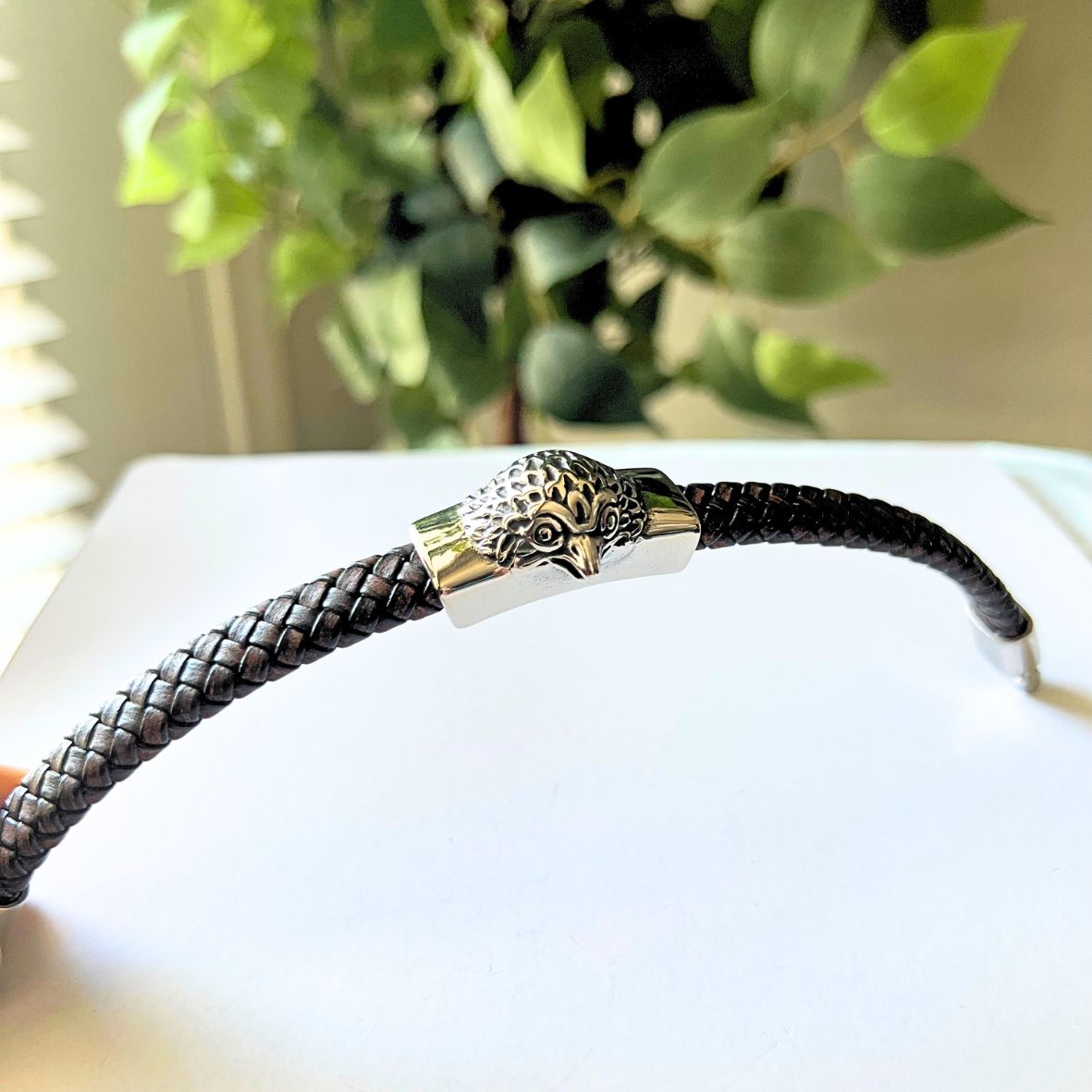 Wristband Cuff Leather Bracelet