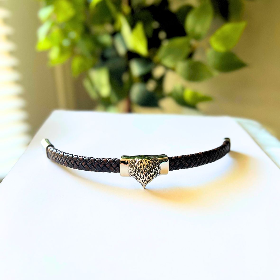 Wristband Cuff Leather Bracelet