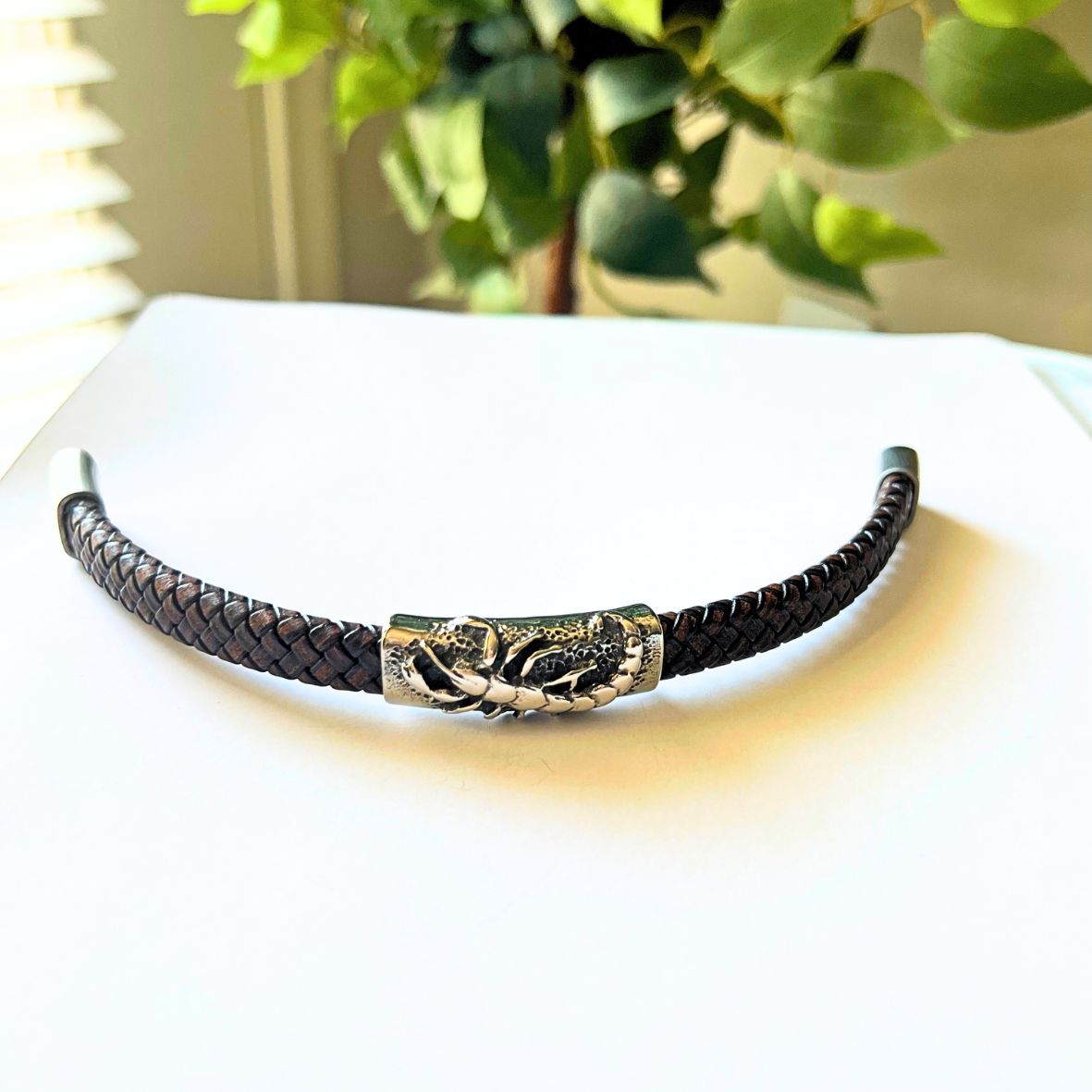 Wristband Cuff Leather Bracelet