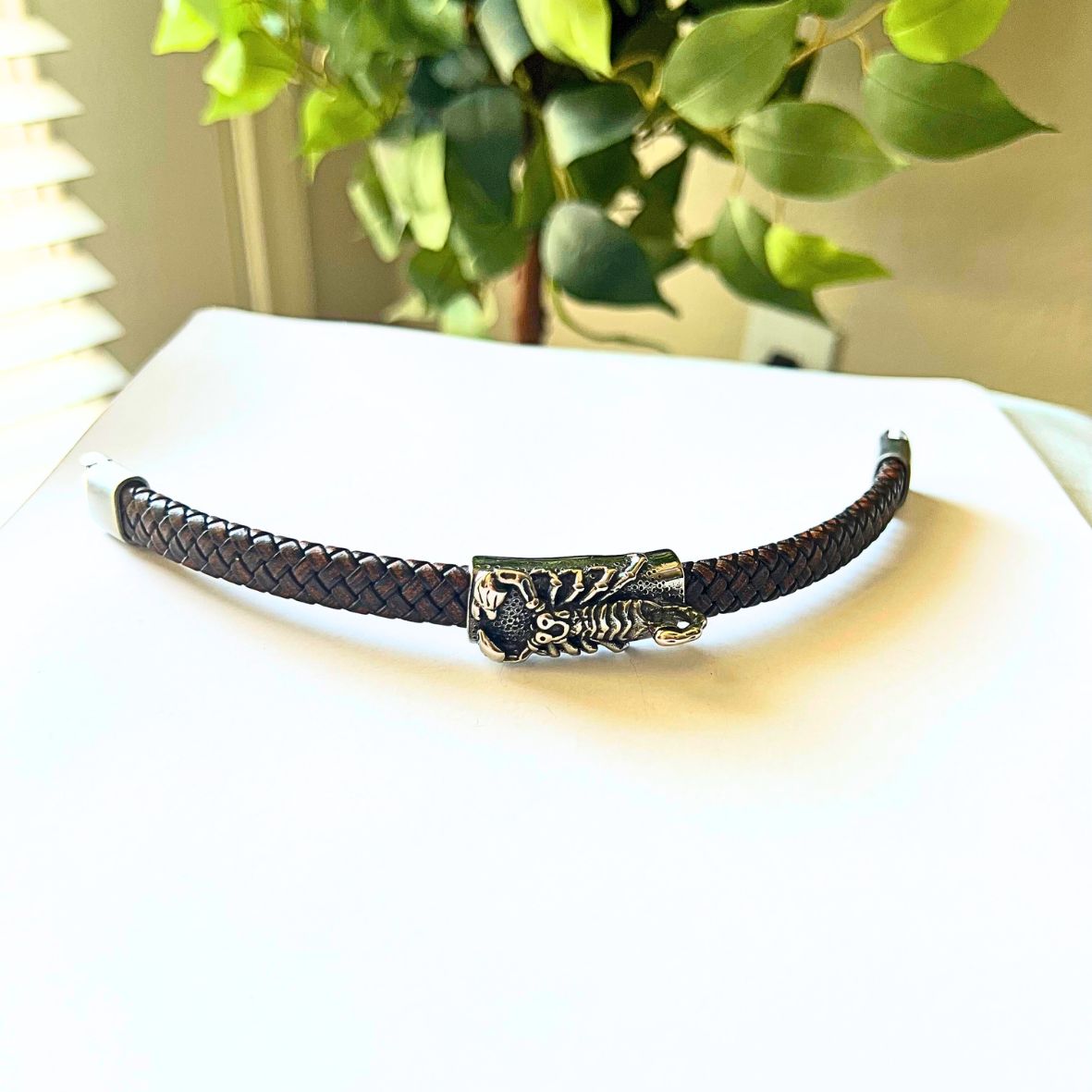 Wristband Cuff Leather Bracelet