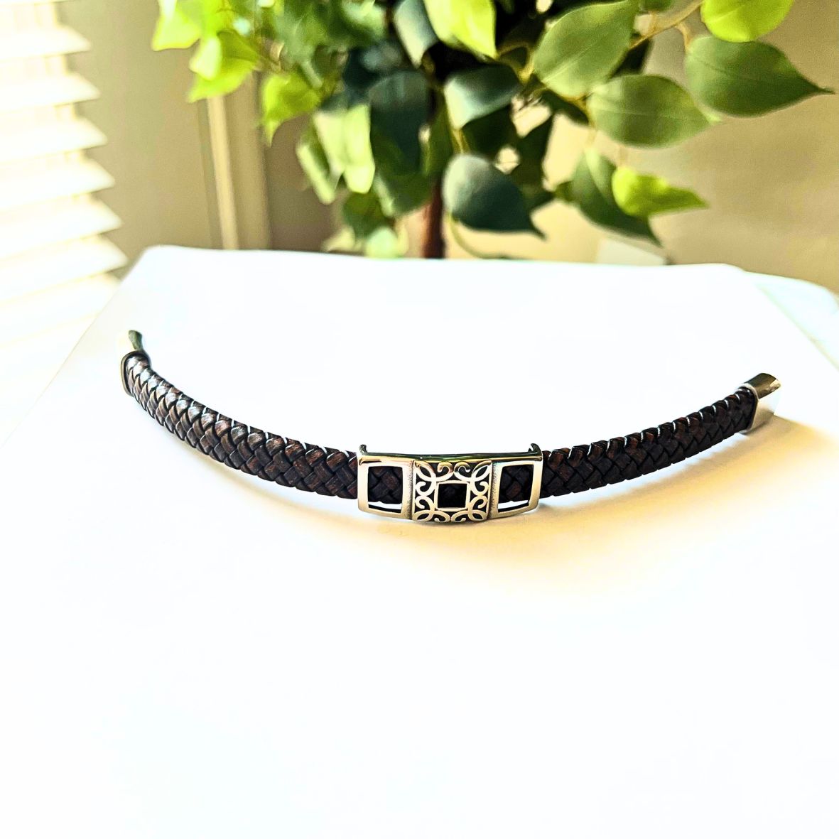 Wristband Cuff Leather Bracelet