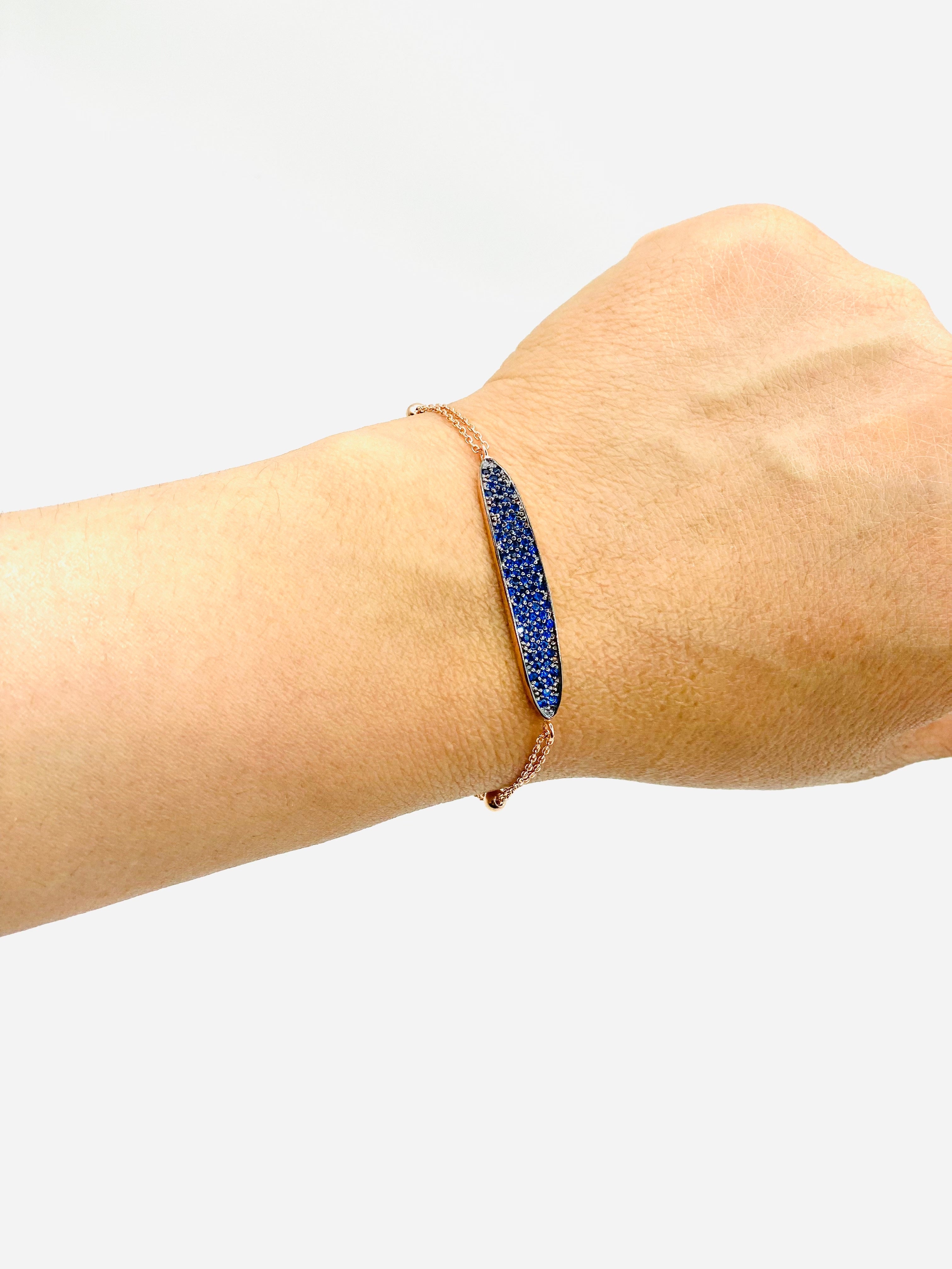 925 Sterling Silver Cubic Zirconia Bracelet