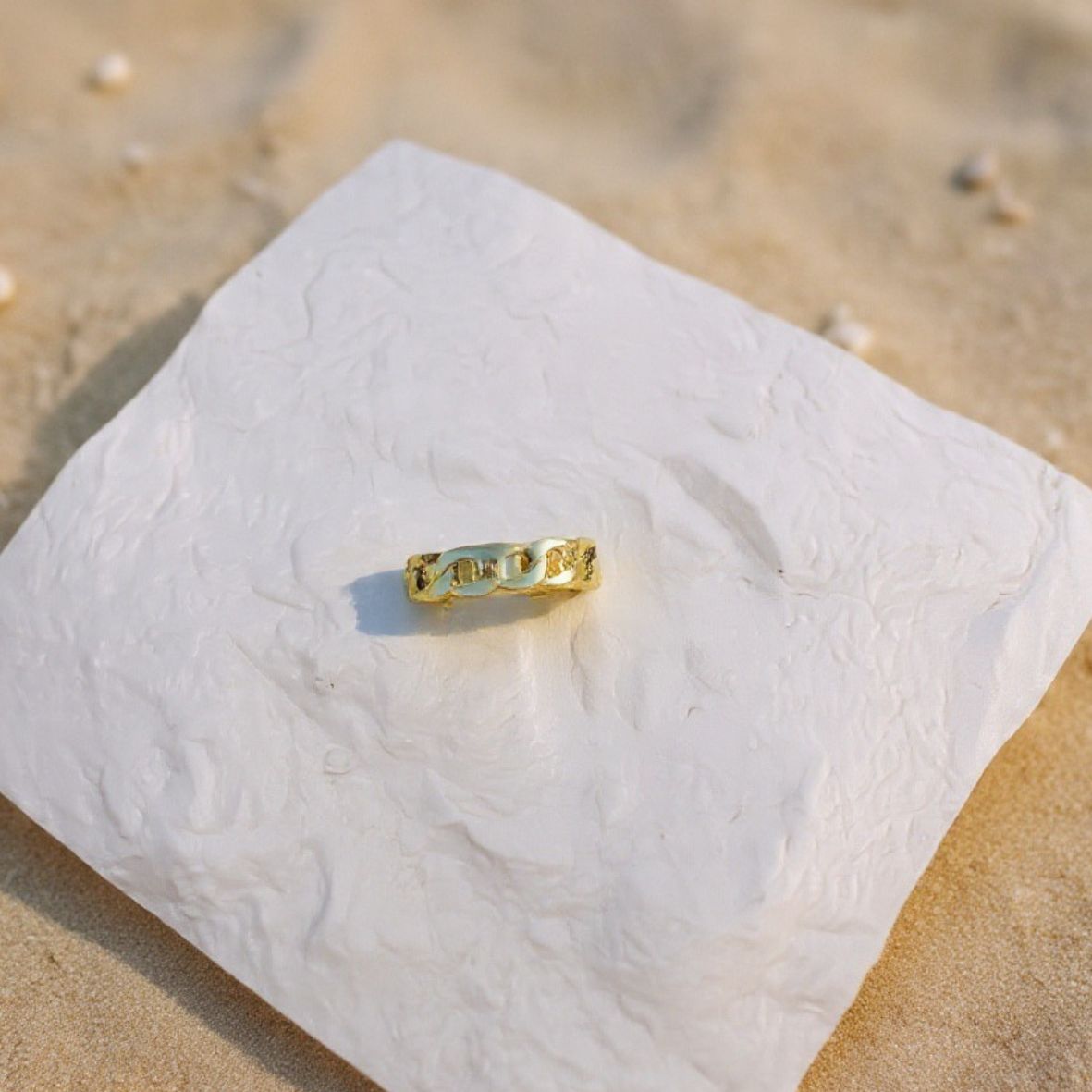 Gold Beach Adjustable Toe Rings