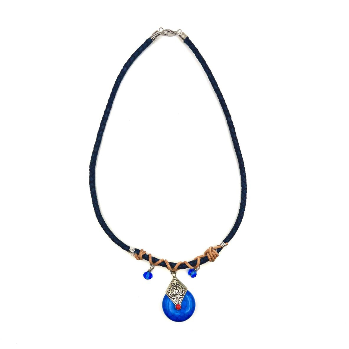 Dione Bohemian Leather Necklace