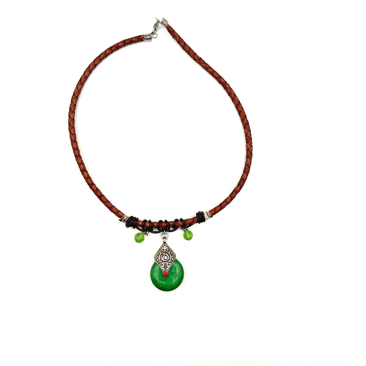 Dione Bohemian Leather Necklace