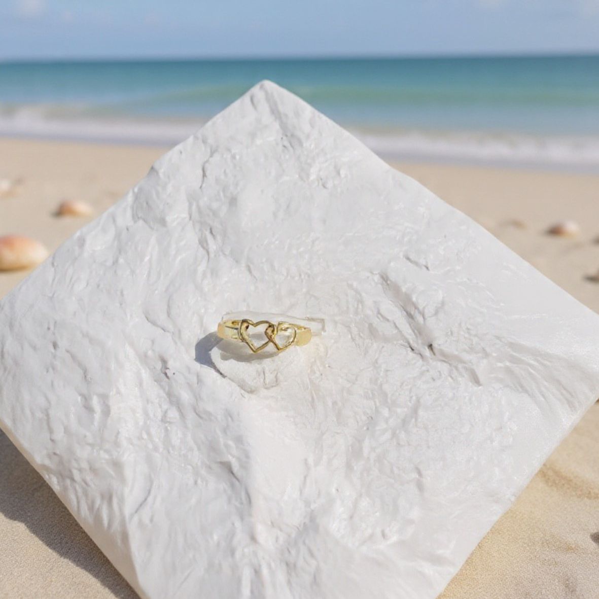 Gold Beach Adjustable Toe Rings