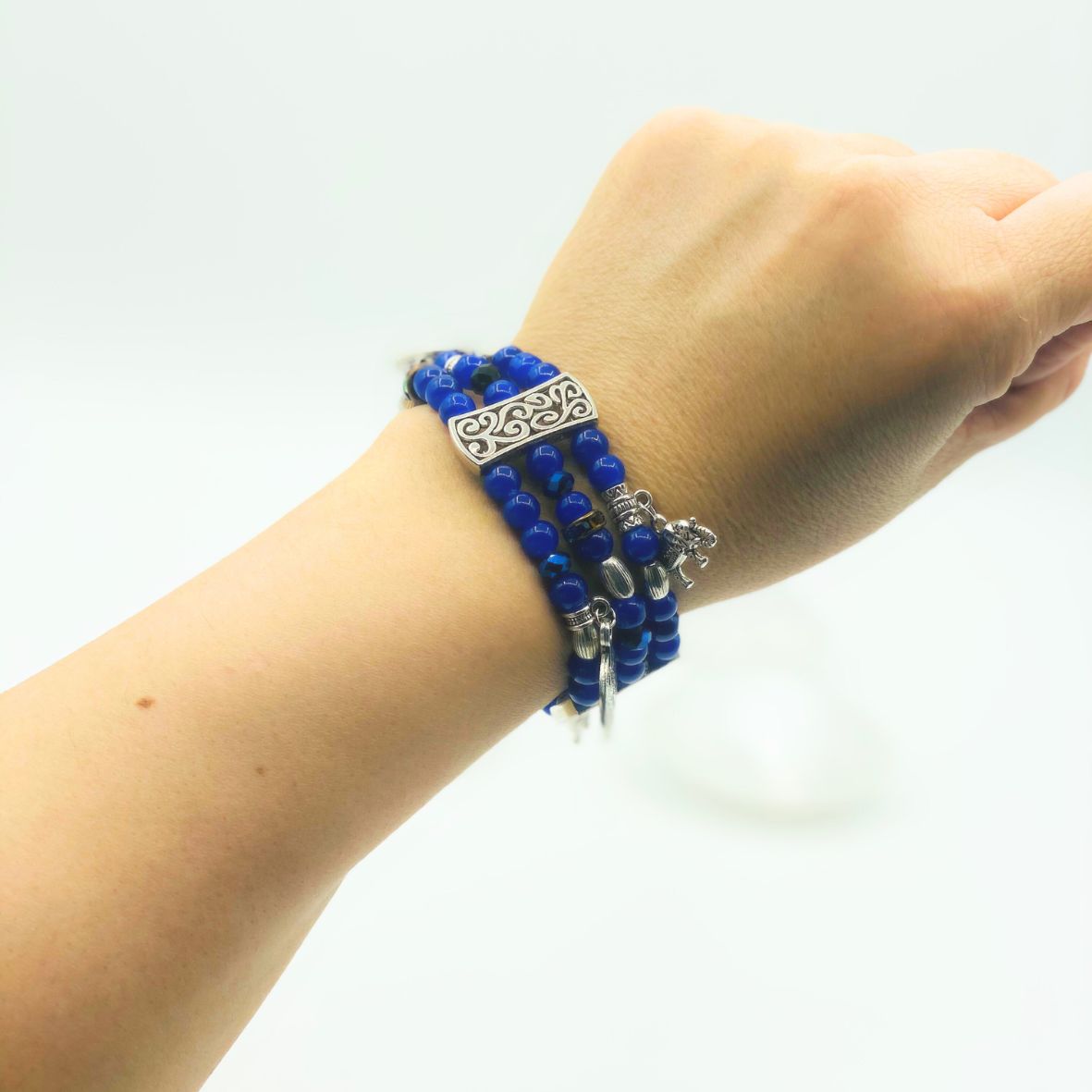 Lucky Charms Stretch Beaded Bracelet