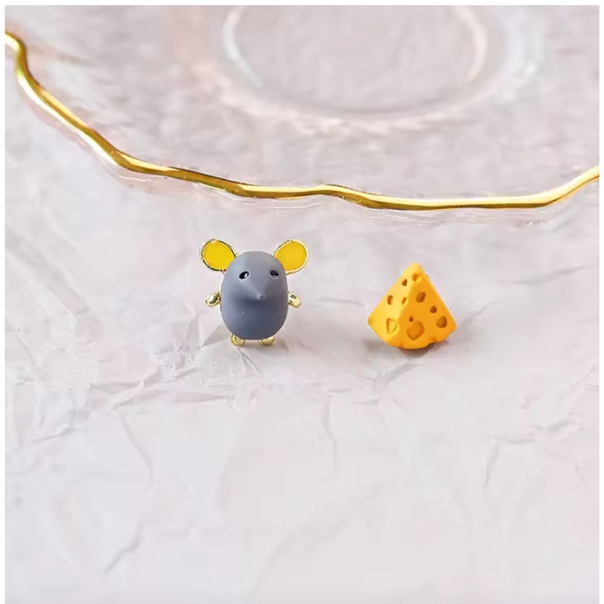 Stainless Steel / 18K Gold Plated Earrings
