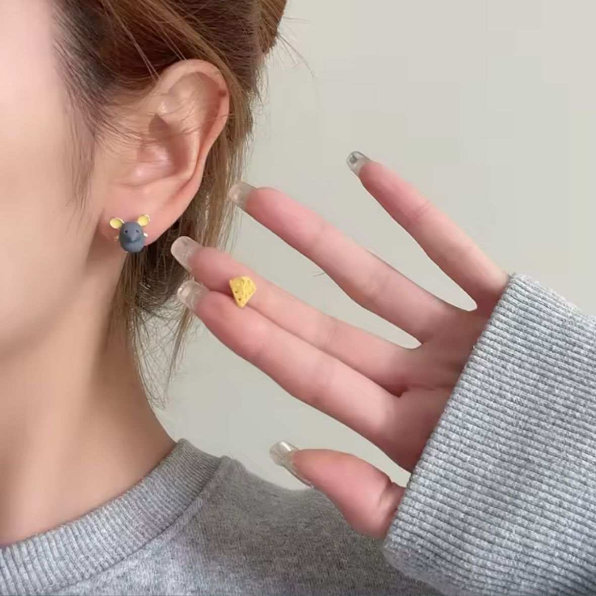 Stainless Steel / 18K Gold Plated Earrings