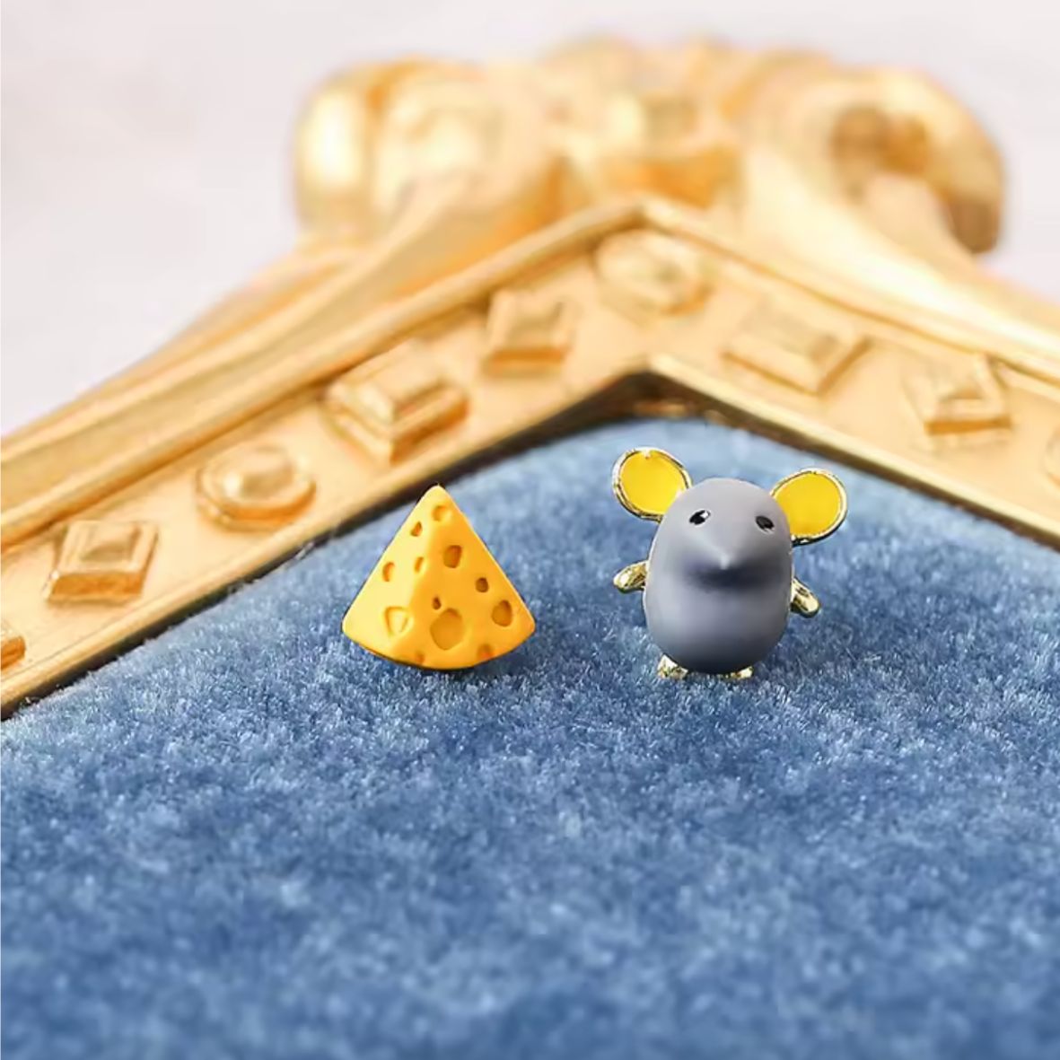 Stainless Steel / 18K Gold Plated Earrings