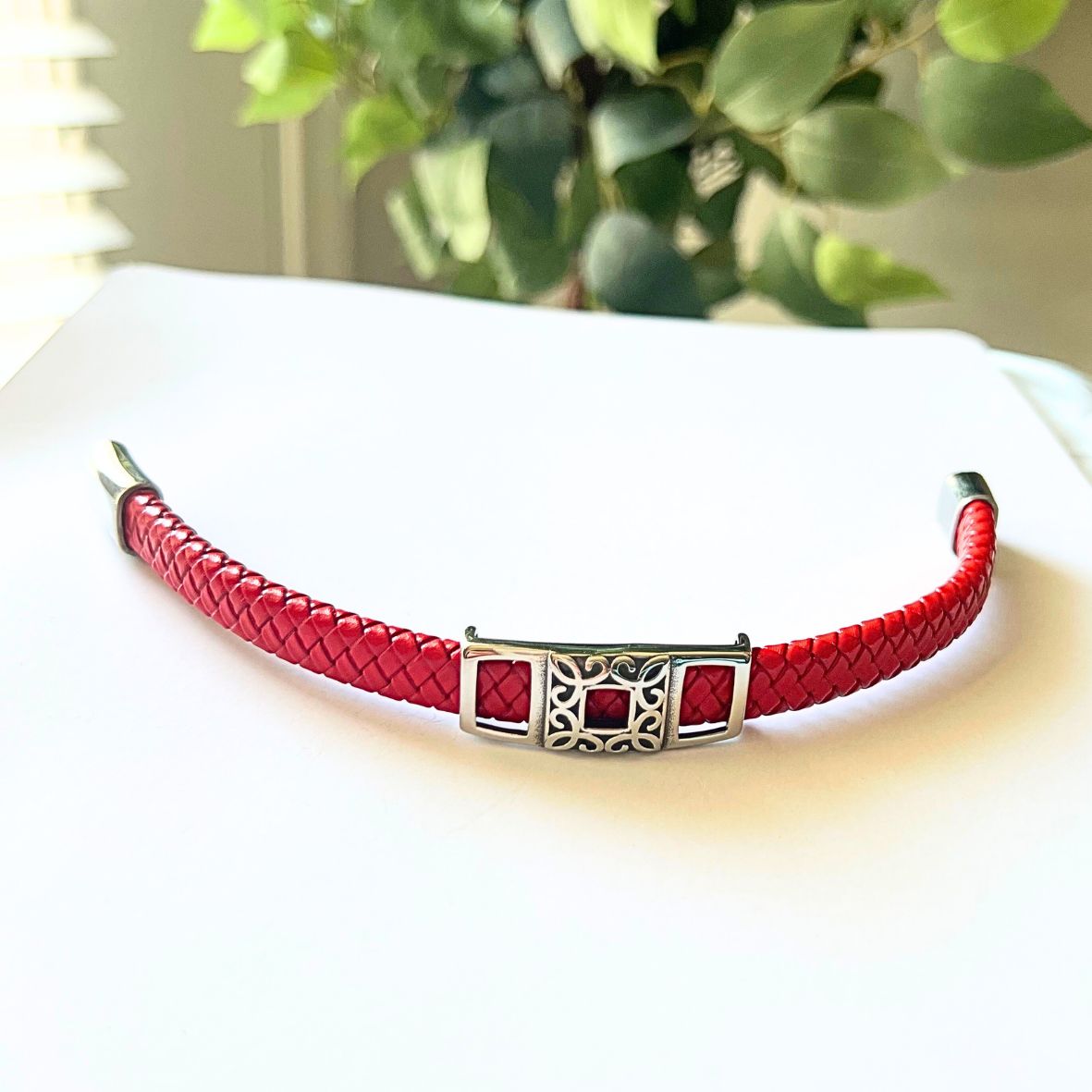 Wristband Cuff Leather Bracelet