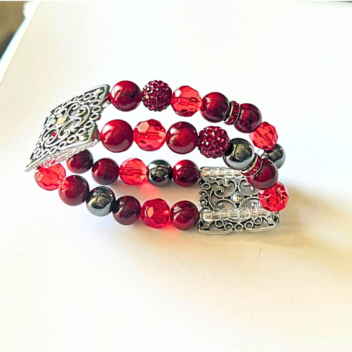 Shiba Stretch Beaded Bracelet