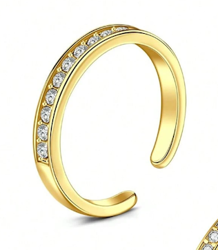 Stainless Steel Adjustable Toe Rings