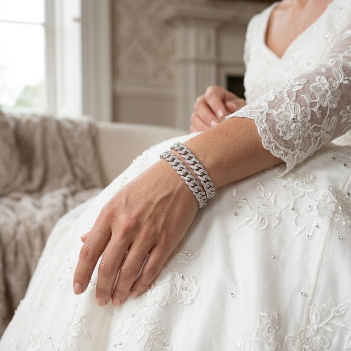 925 Sterling Silver Tennis Bracelet