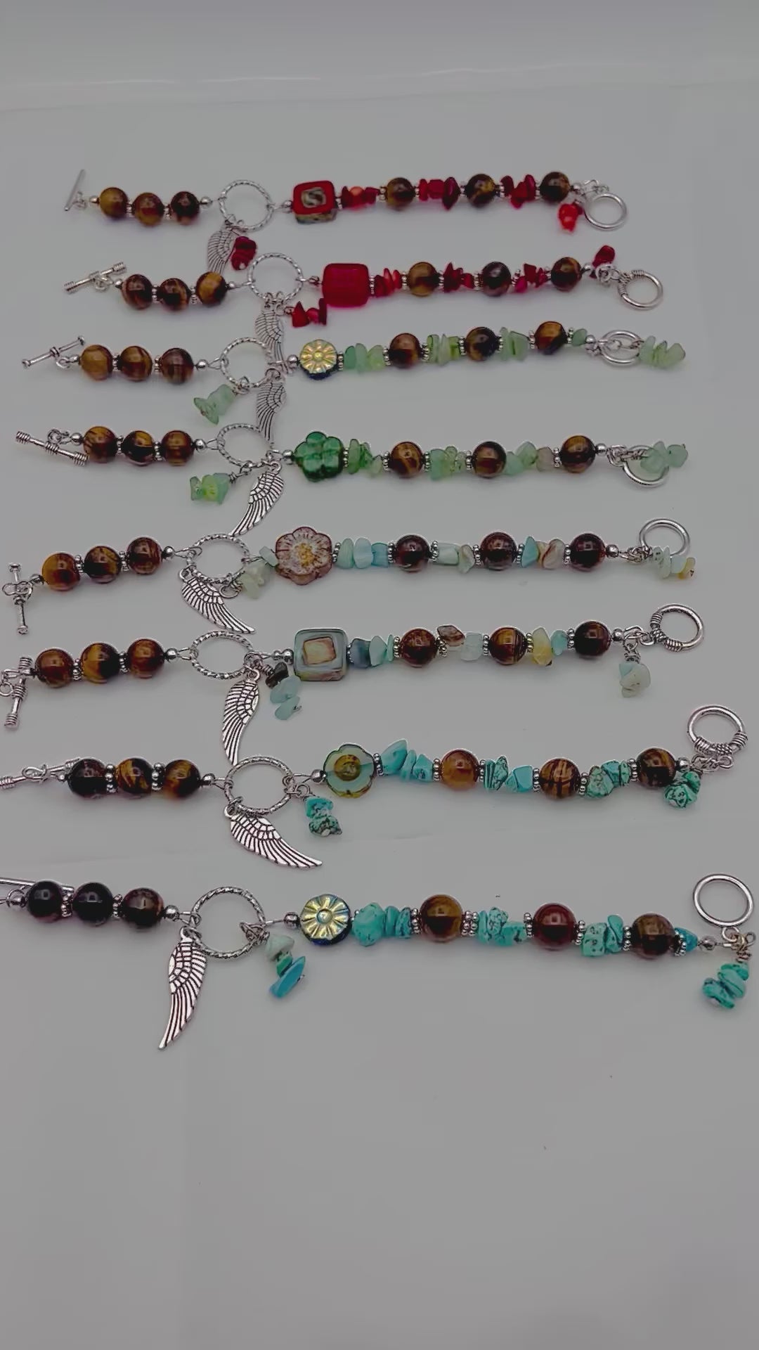 Tigga Angel Wing  Beaded Bracelet