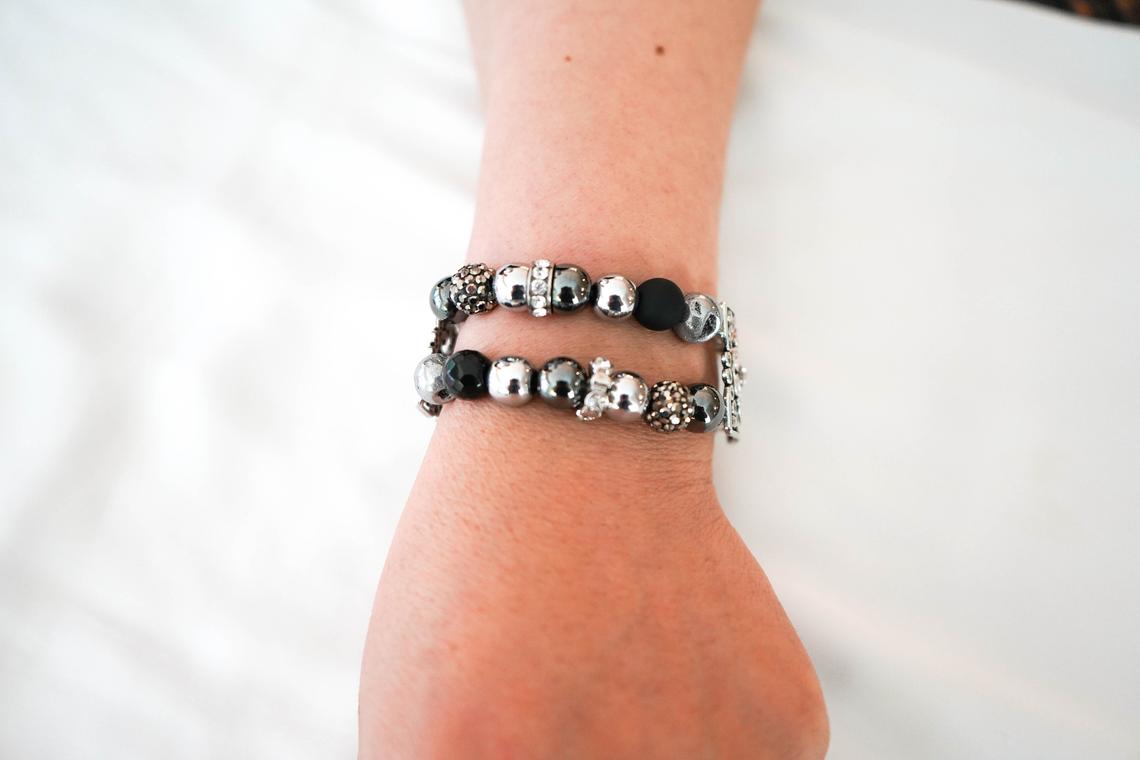 Shiba Stretch Beaded Bracelet