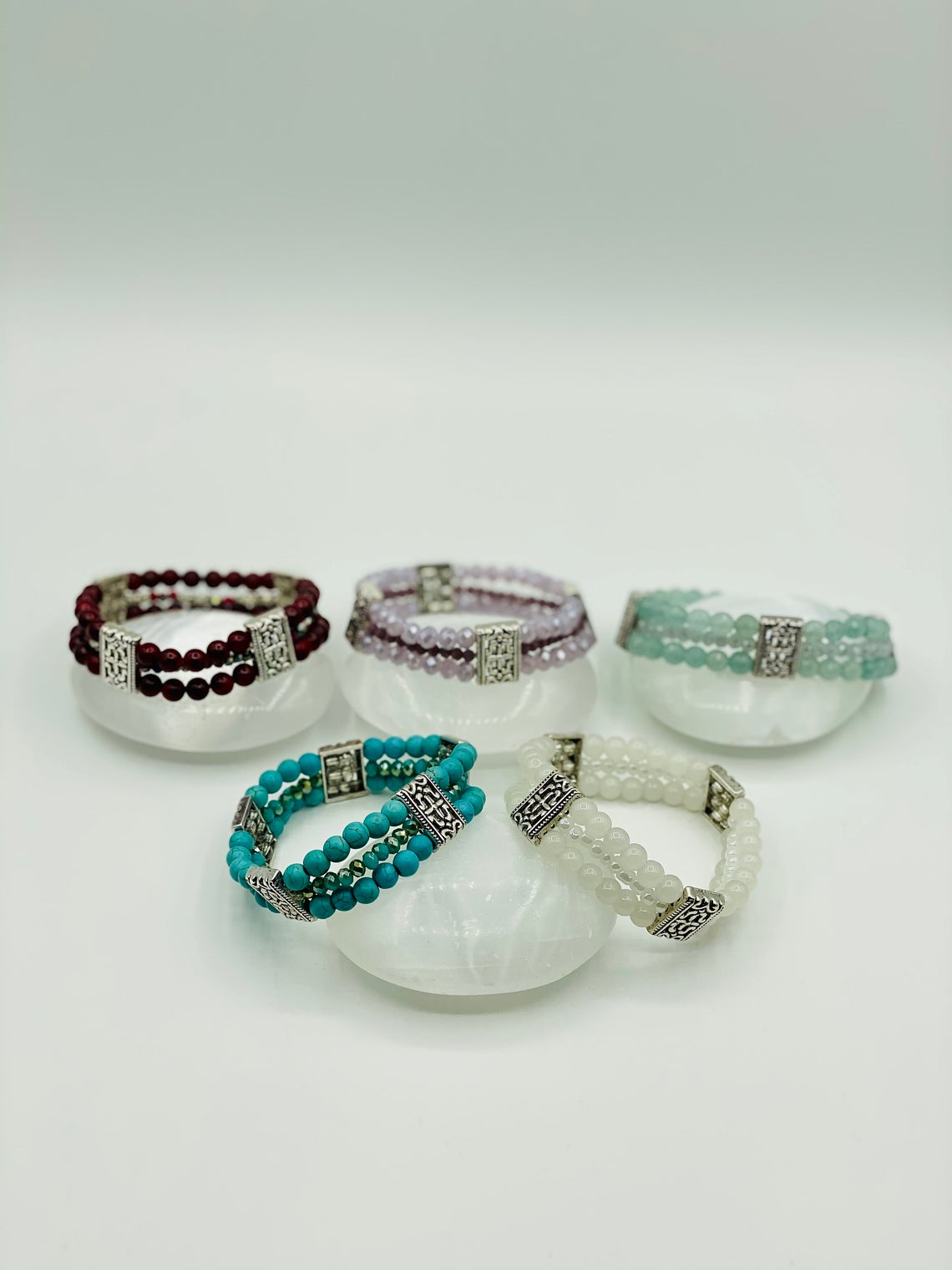 Amalia Stretch Beaded Bracelet